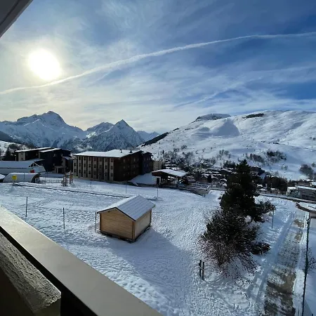 LOuréa studio 4 pers retour skis au pieds Les Deux Alpes Extérieur photo